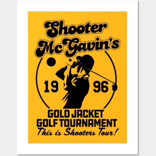 Shooter McGavin's Gold Jacket Golf Tournament Posters and Art